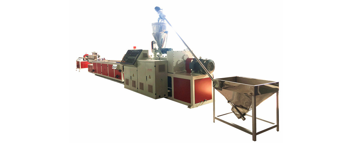 machine voor het maken van plastic profielen