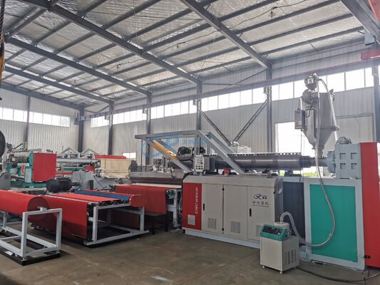 1200-5000mm TPR/TPE Tapijtrugcoatingmachine