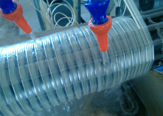 Flexibele Spiraalvormige de Slang Plastic Pijp die van 380V 10T Machine maken