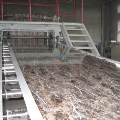 van de Schroefpvc van 380V 2.0g/Cm3 het Dubbele Marmeren Blad die Machine maken