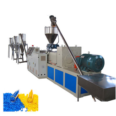 Tweelingschroefextruder 15m de Plastic Korrel die van 20m3 Machine maken