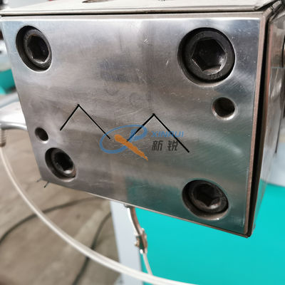 De fabriek leidt 20x20mm van de de Hoekparel van Pvc het Plastic Plastic Profiel die Machine maken