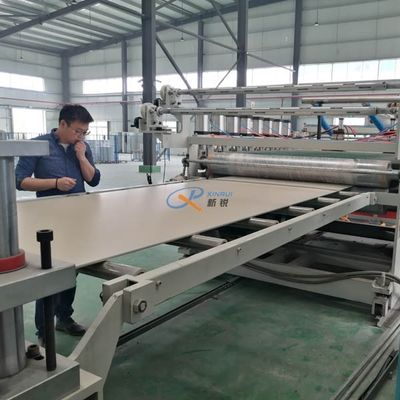 Dubbele het Schuimraad die van Schroefwpc pvc Machine maken
