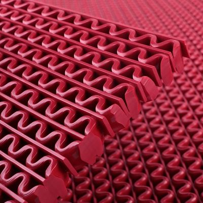1220mm Waterdicht S pvc Plastic Mat Making Machine