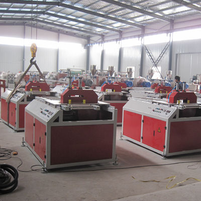 de Douchezaal van pvc van 380V 50HZ Plastic het Profielmachine van de Barstrook