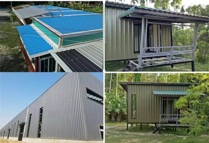 Pvc ASA Hollow Roof Production Line van Indonesië